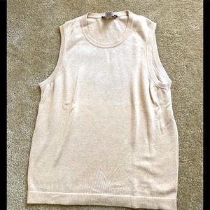 EUC Henri Bendel sleeveless sweater